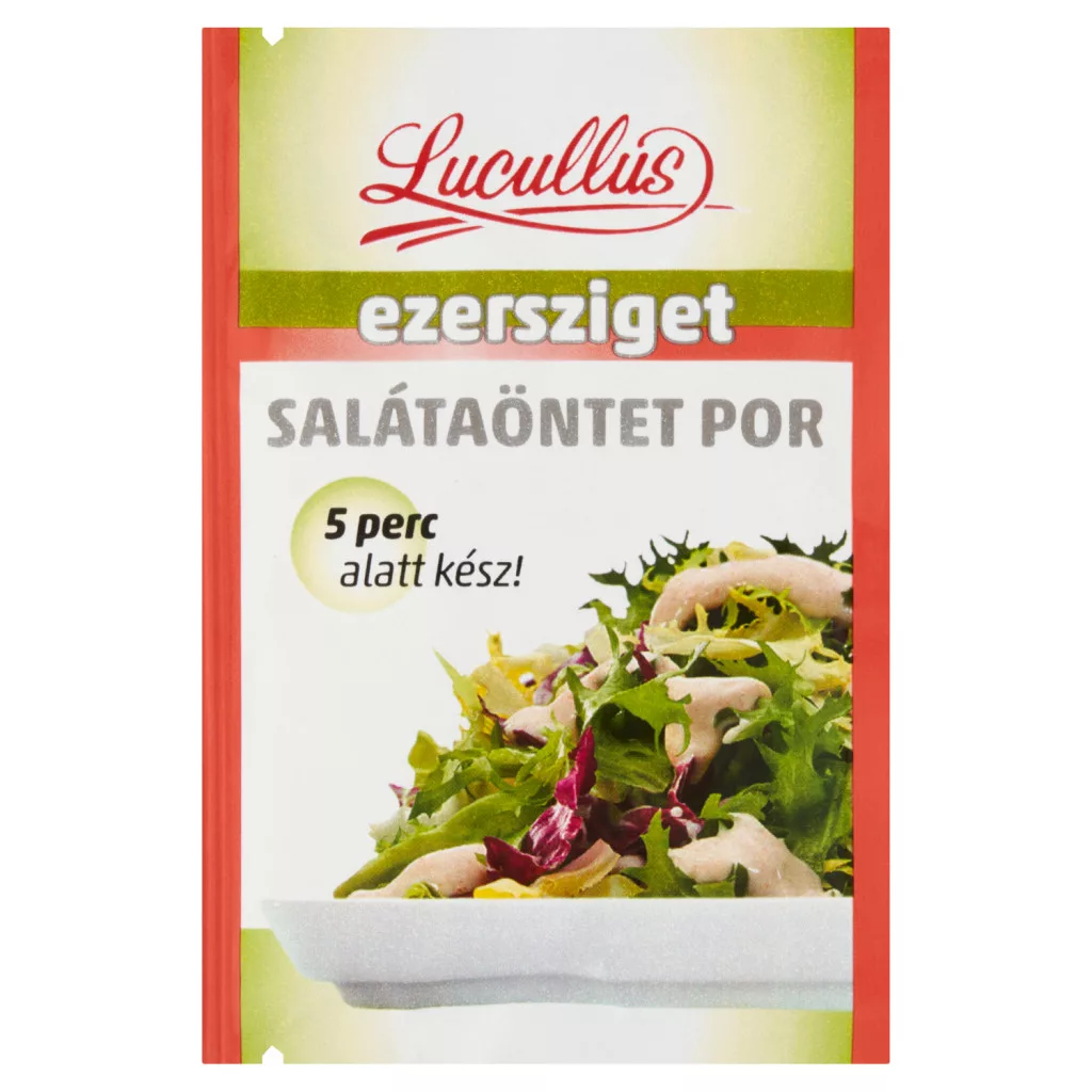 Lucullus ezersziget salátaöntet por