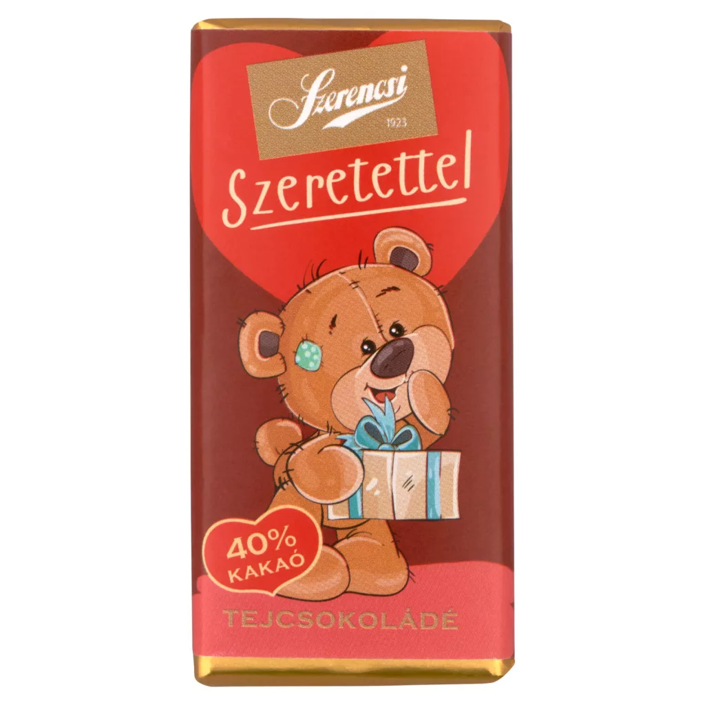 Szerencsi Szeretettel tejcsokoládé