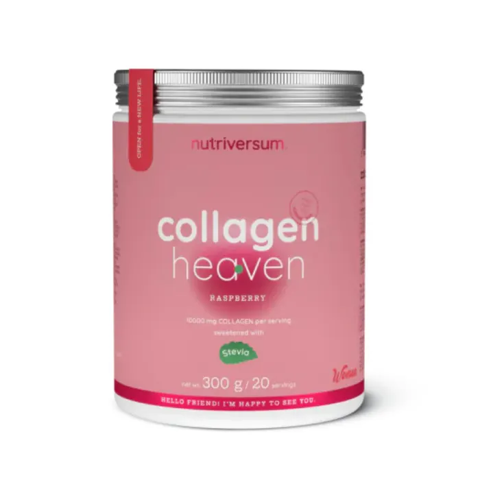 Nutriversum Collagen Heaven málna Steviával