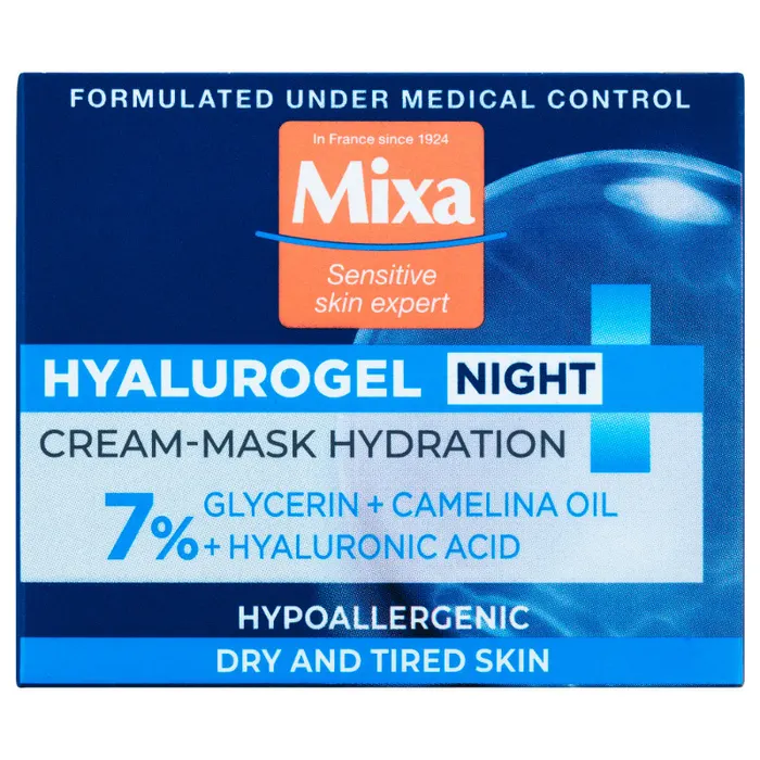 Mixa arckrém Hyalurogel éjszakai