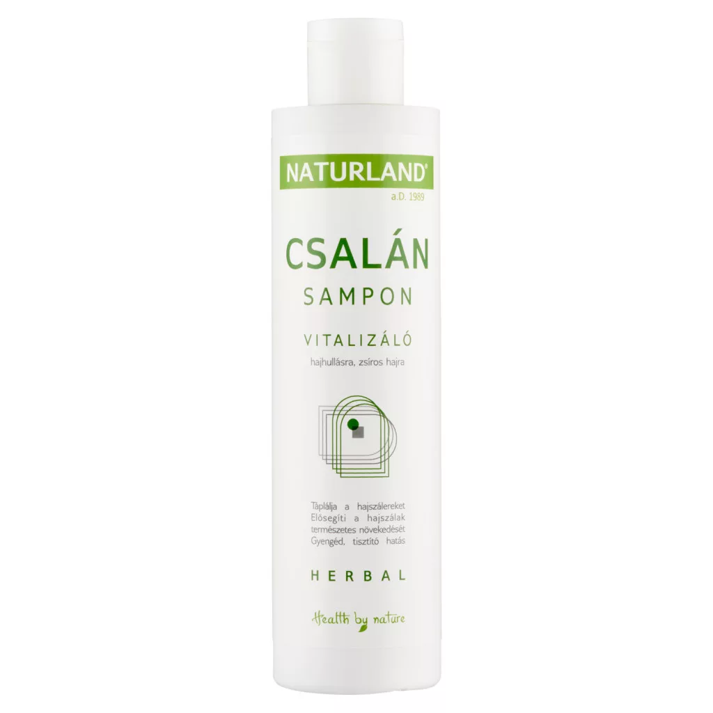 Naturland Herbal vitalizáló csalán sampon