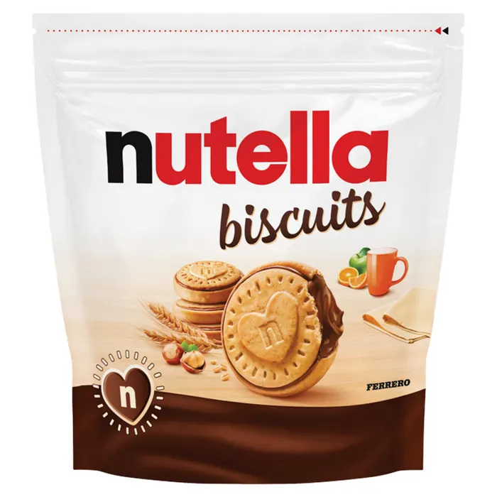Nutella Biscuit kakaós mogyorókrémmel töltött keksz
