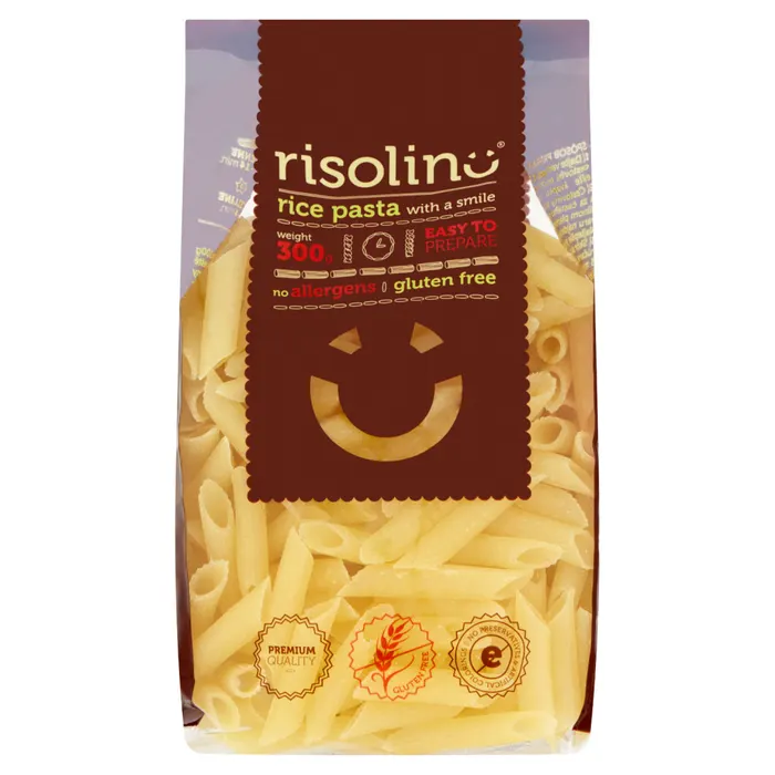 Risolino Penne természetesen gluténmentes rizstészta