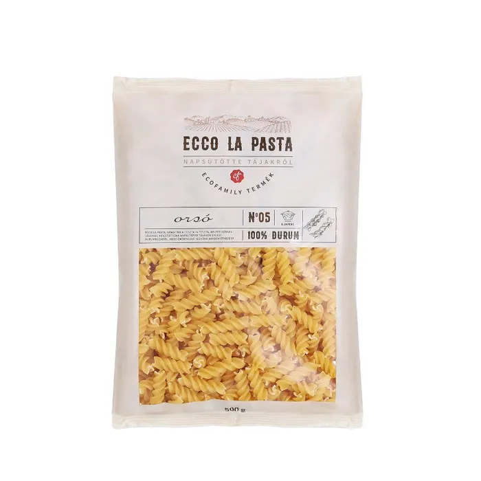 Ecco La Pasta száraztészta durum orsó