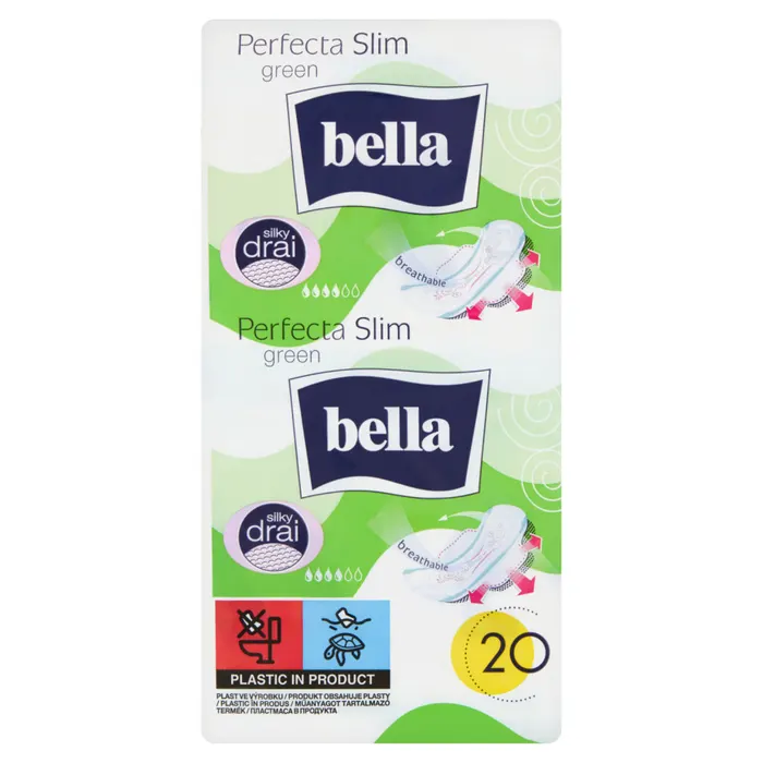 Bella perfecta Slim egészségügyi betét Green
