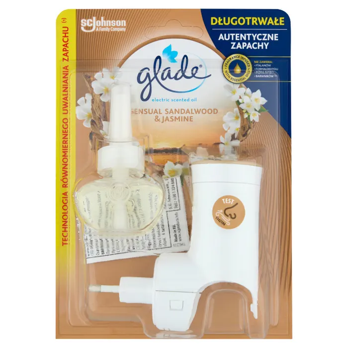 Glade Sensual Sandalwood & Jasmine elektromos légfrissítő készülék