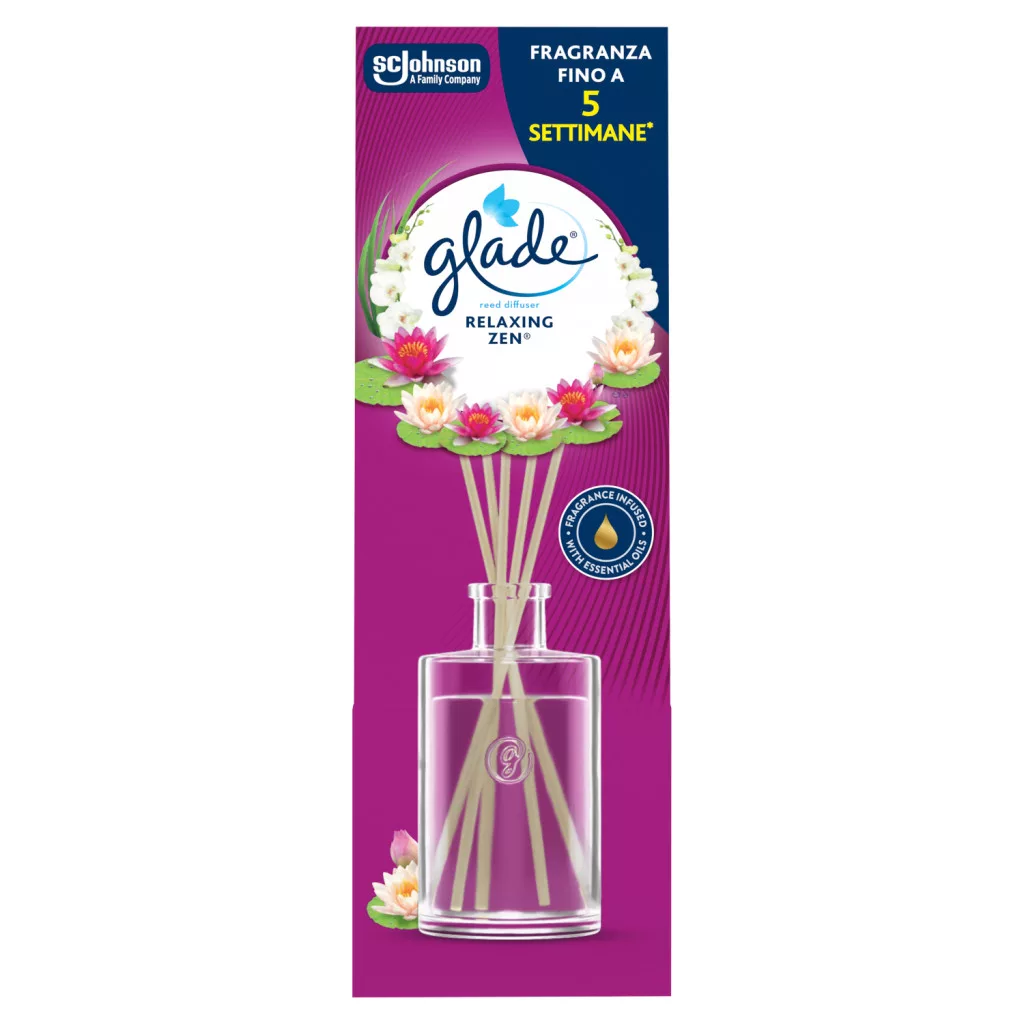 Glade Reed Diffuser Relaxing Zen fapálcás illatosító