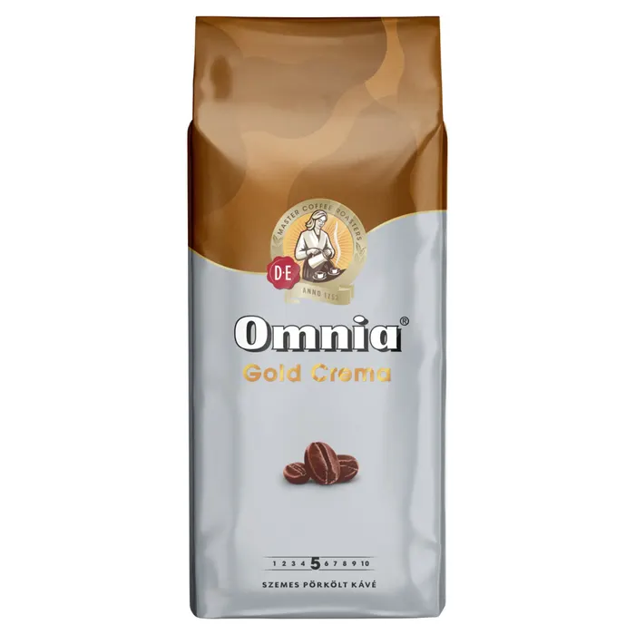 Douwe Egberts Omnia Gold Crema szemes pörkölt kávé