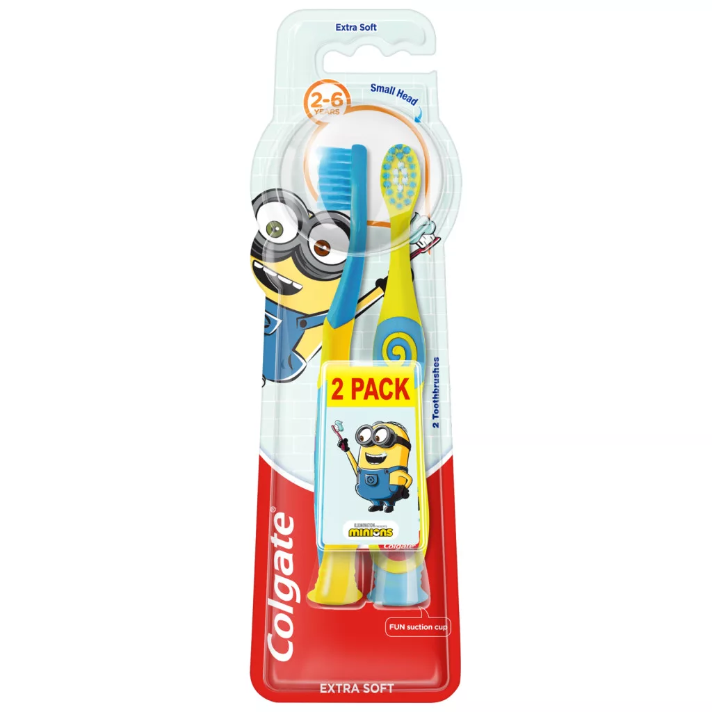 Colgate Kids extra lágy fogkefe 2-6 éves gyerekeknek