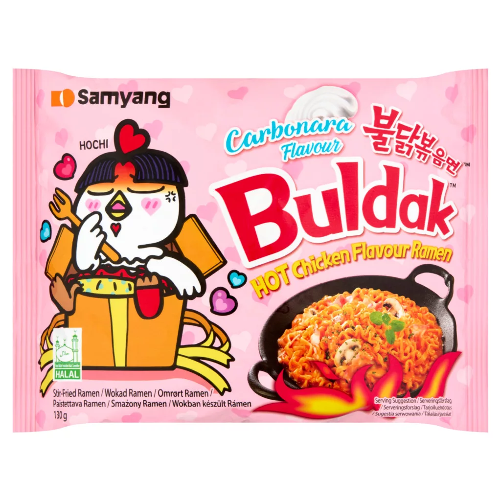 Buldak instant tésztaétel carbonara