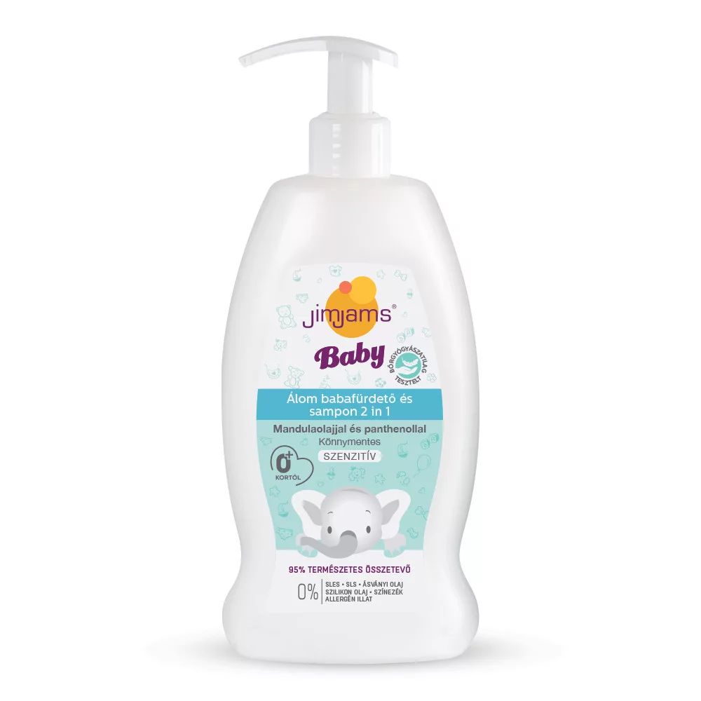 JimJams Baby Álom babafürdető és sampon 2in1