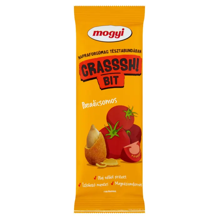 Mogyi Crasssh! Bit napraforgómag paradicsomos tésztabundában