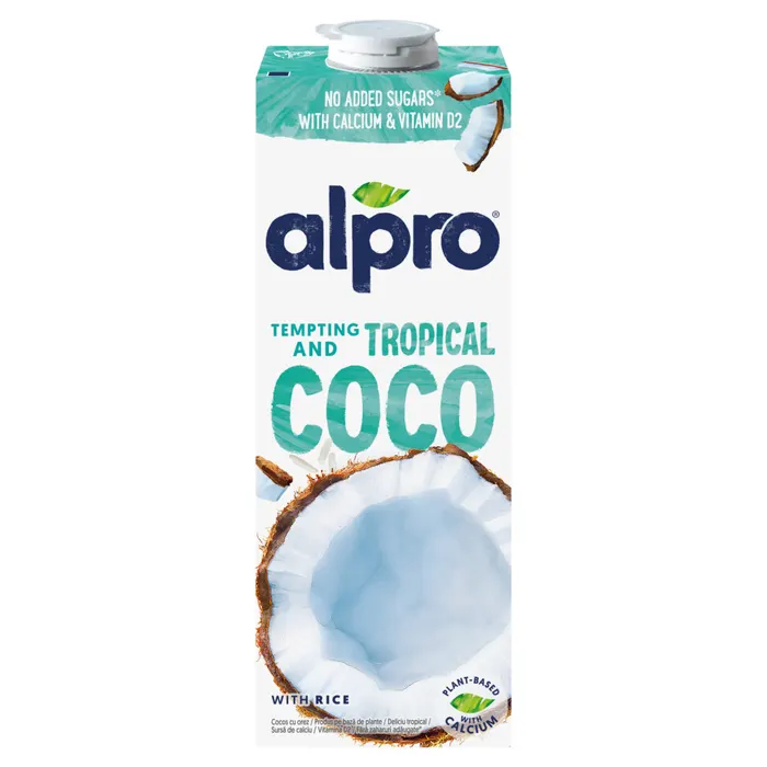 Alpro kókuszital rizzsel, hozzáadott kalciummal és vitaminokkal