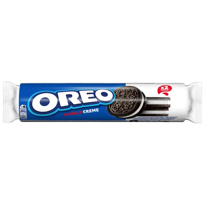 Oreo Double Creme Vanília ízű Töltelékkel Töltött Kakaós Keksz