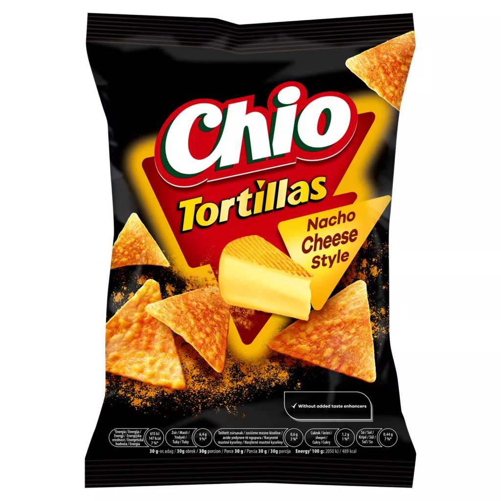 Chio Tortillas sajtos kukoricasnack