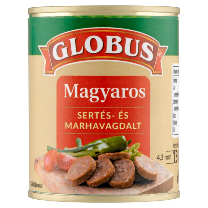 Globus magyaros sertés és marhavagdalt