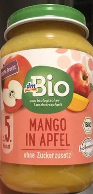 Bio bébidesszert mangó almában, 5. hónapos kortól