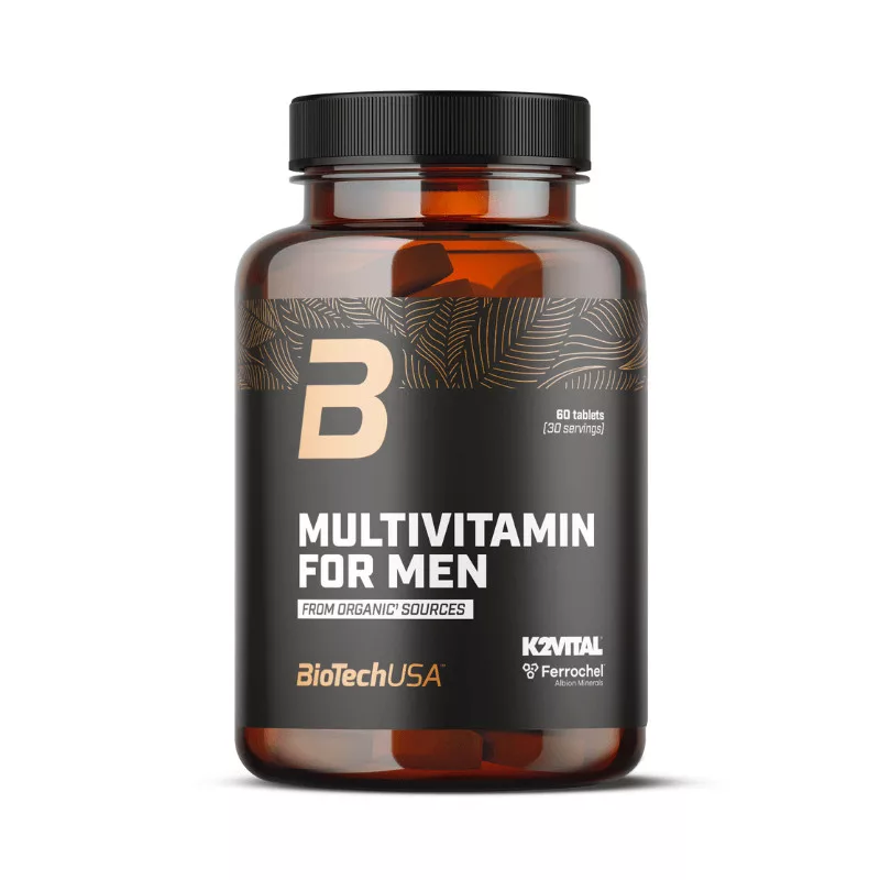 BioTech USA szerves vitamin Multivitamin for Men