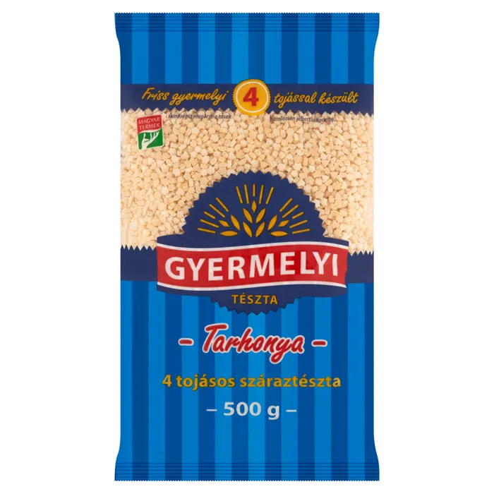 Gyermelyi tarhonya 4 tojásos száraztészta