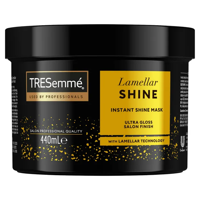 TRESemmé Lamellar Shine hajpakolás a ragyogóan fényes hajért