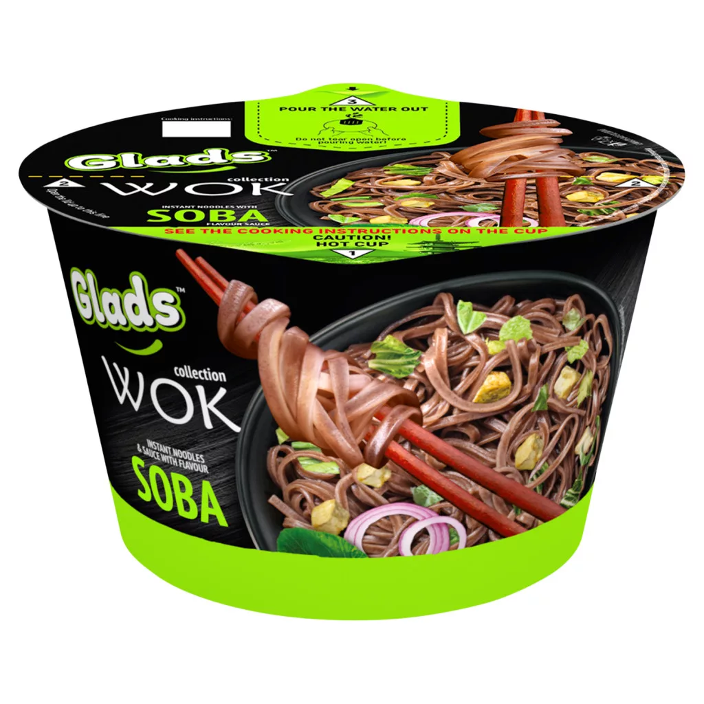 Glads Wok instant tésztaétel Soba szósszal