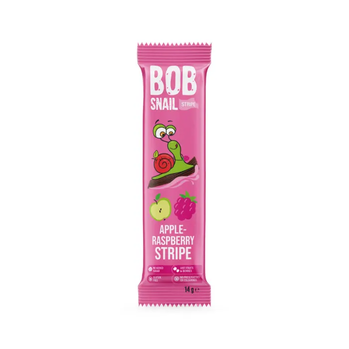 Bob Snail gyümölcsszelet alma-málna