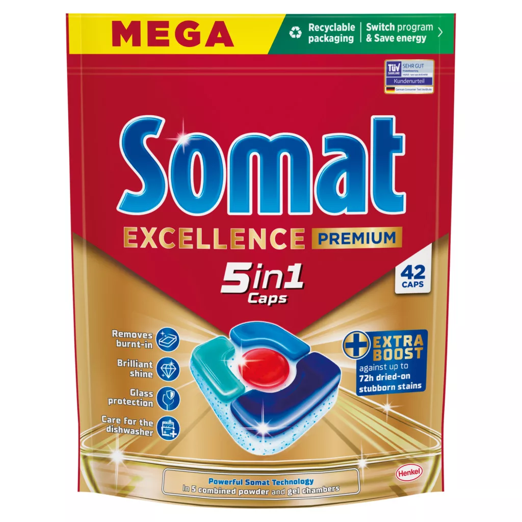 Somat Excellence Premium 5in1 mosogatógép tabletta