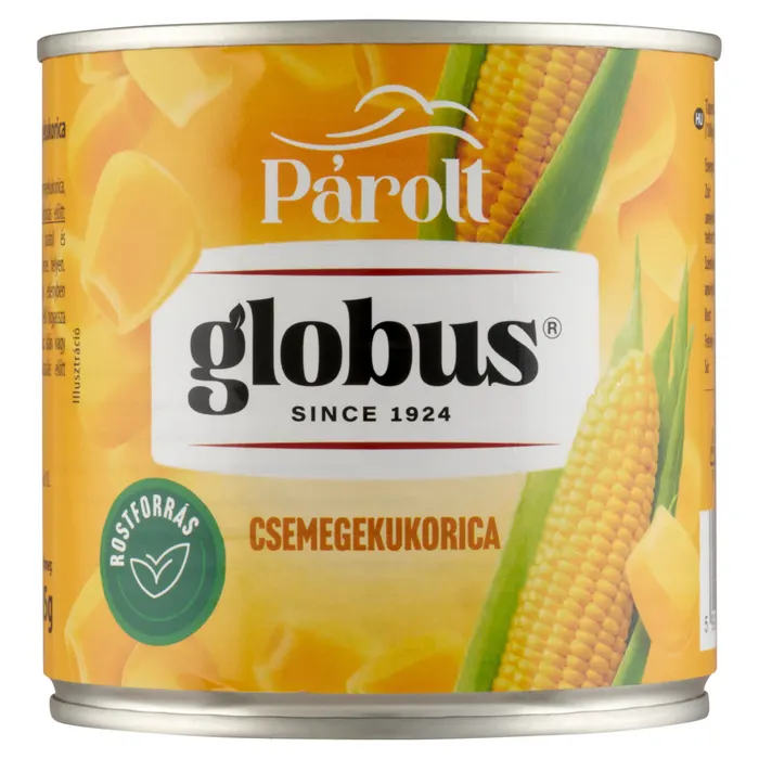 Globus párolt csemegekukorica