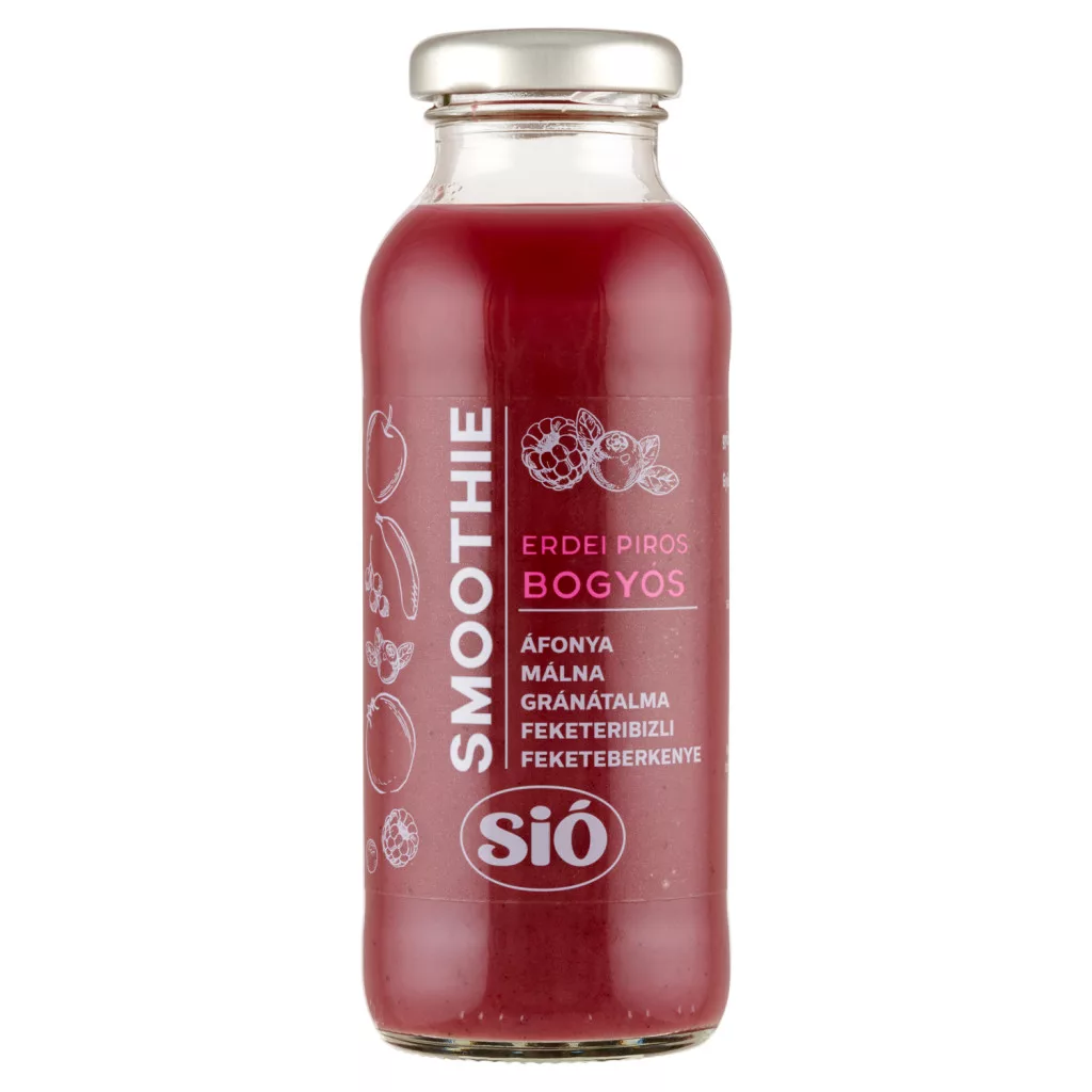 Sió erdei piros bogyós smoothie