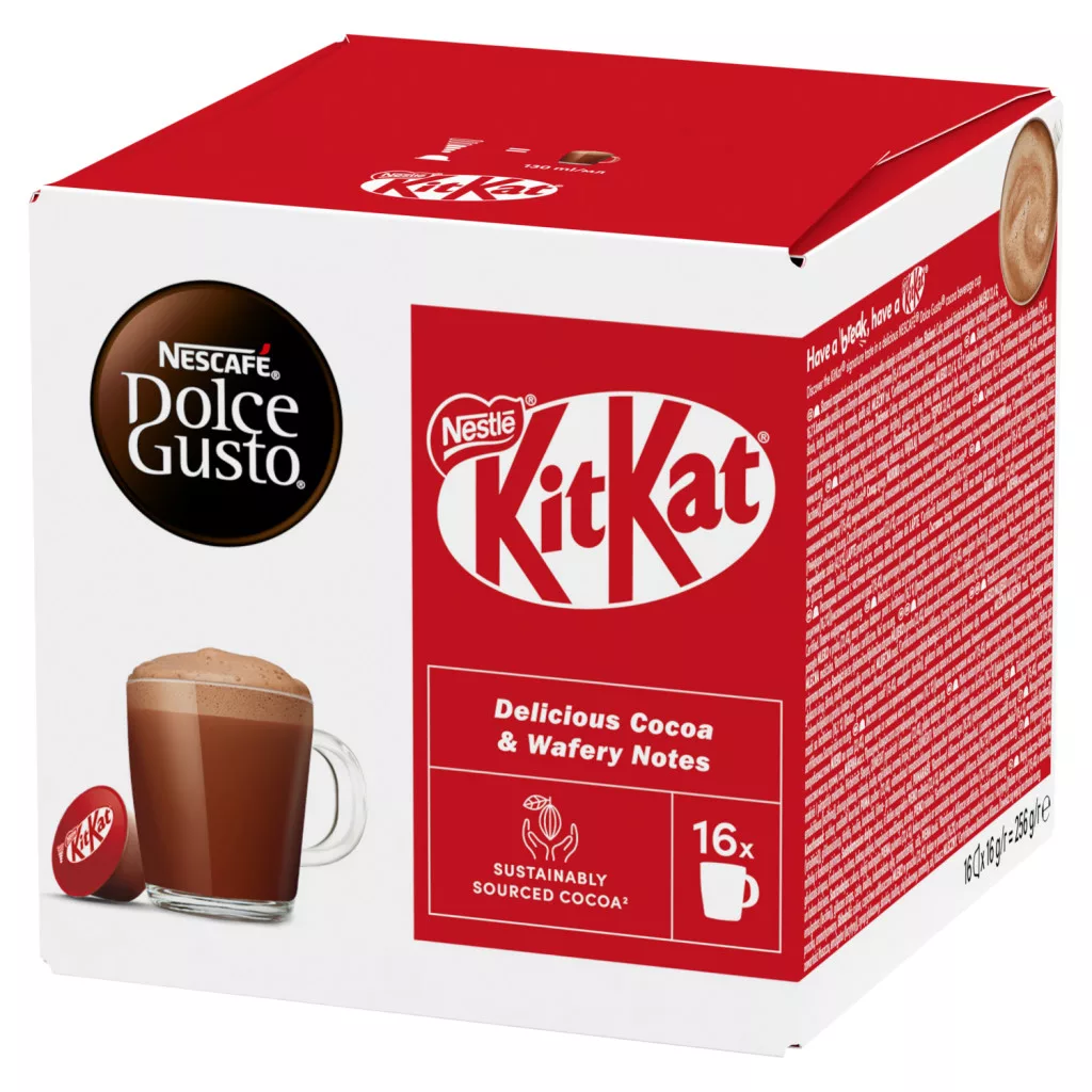 NESCAFÉ Dolce Gusto KitKat ízesített italpor tejporral és kakaóporral