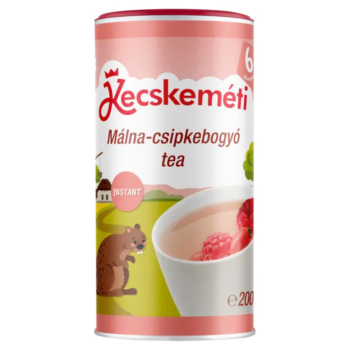 Kecskeméti málna-csipkebogyó babatea 6 hónapos kortól
