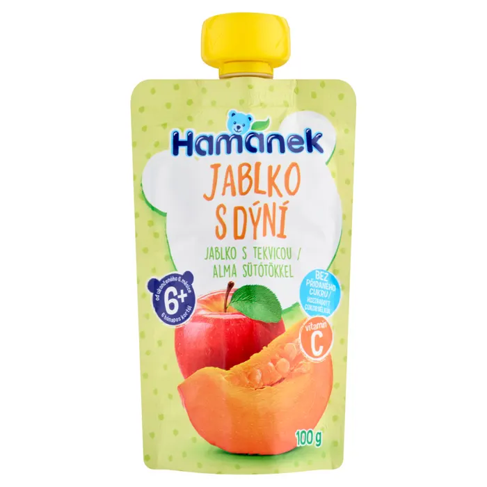 Hamánek bébi desszert alma sütőtök tasakos 6hó+