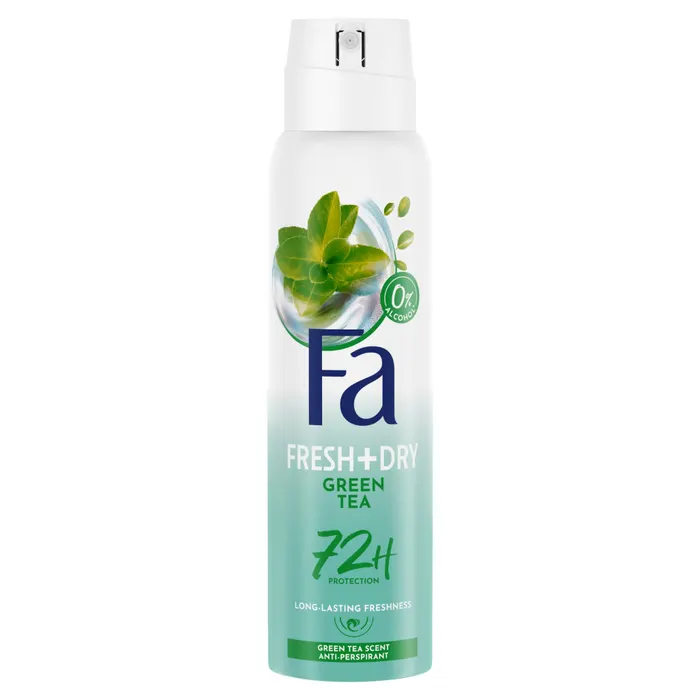 Fa Fresh+Dry izzadásgátló deospray zöld tea illattal