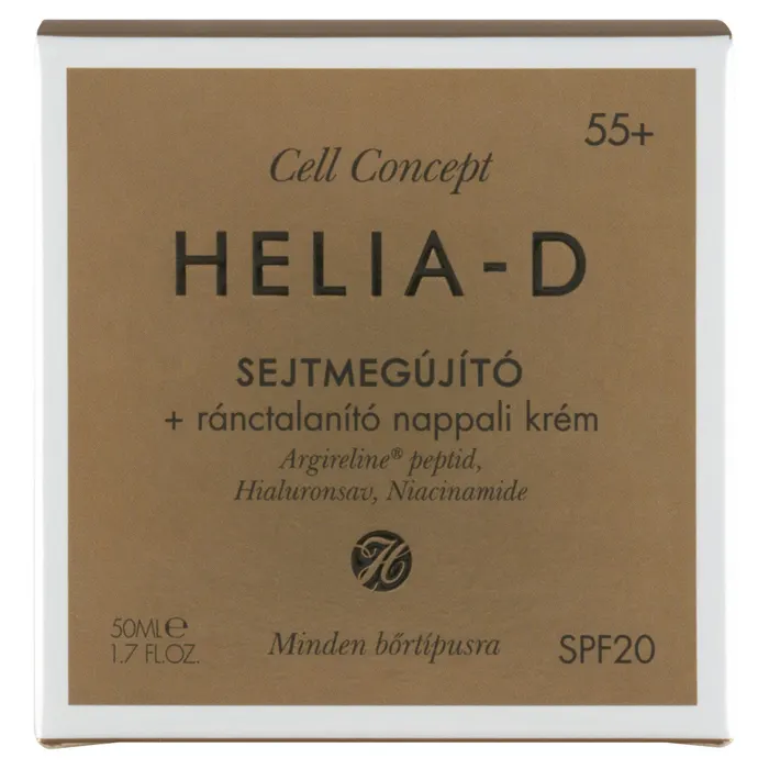 Helia-D Cell Concept sejtmegújító + ránctalanító nappali arckrém 55+