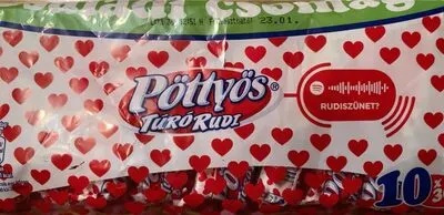 Túró Rudi natúr túródesszert kakaós étbevonattal 10 x 30 g (300 g)