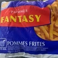 Pommes Fantasy elősütött gyorsfagyasztott félkész hasábburgonya