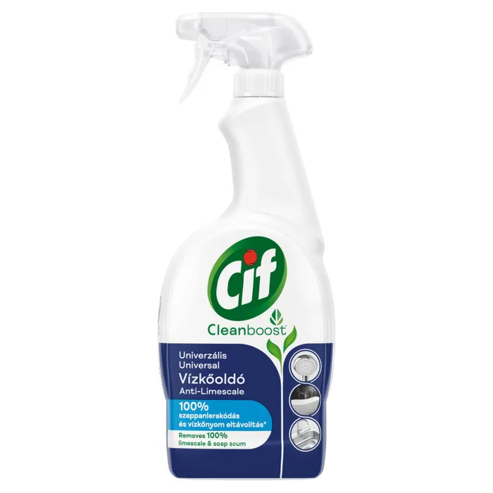 Cif Cleanboost univerzális vízkőoldó