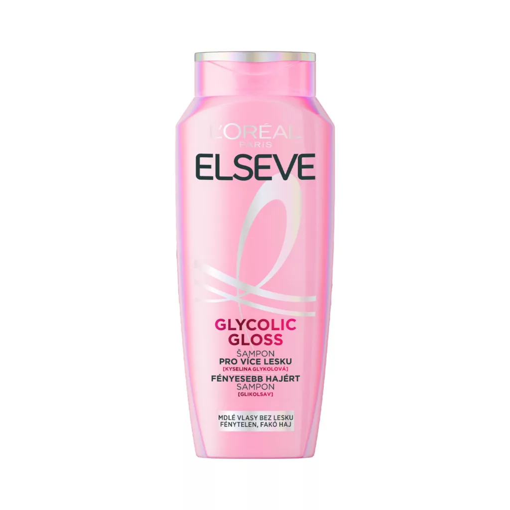 Elseve Glycolic Gloss sampon az azonnali fényességért