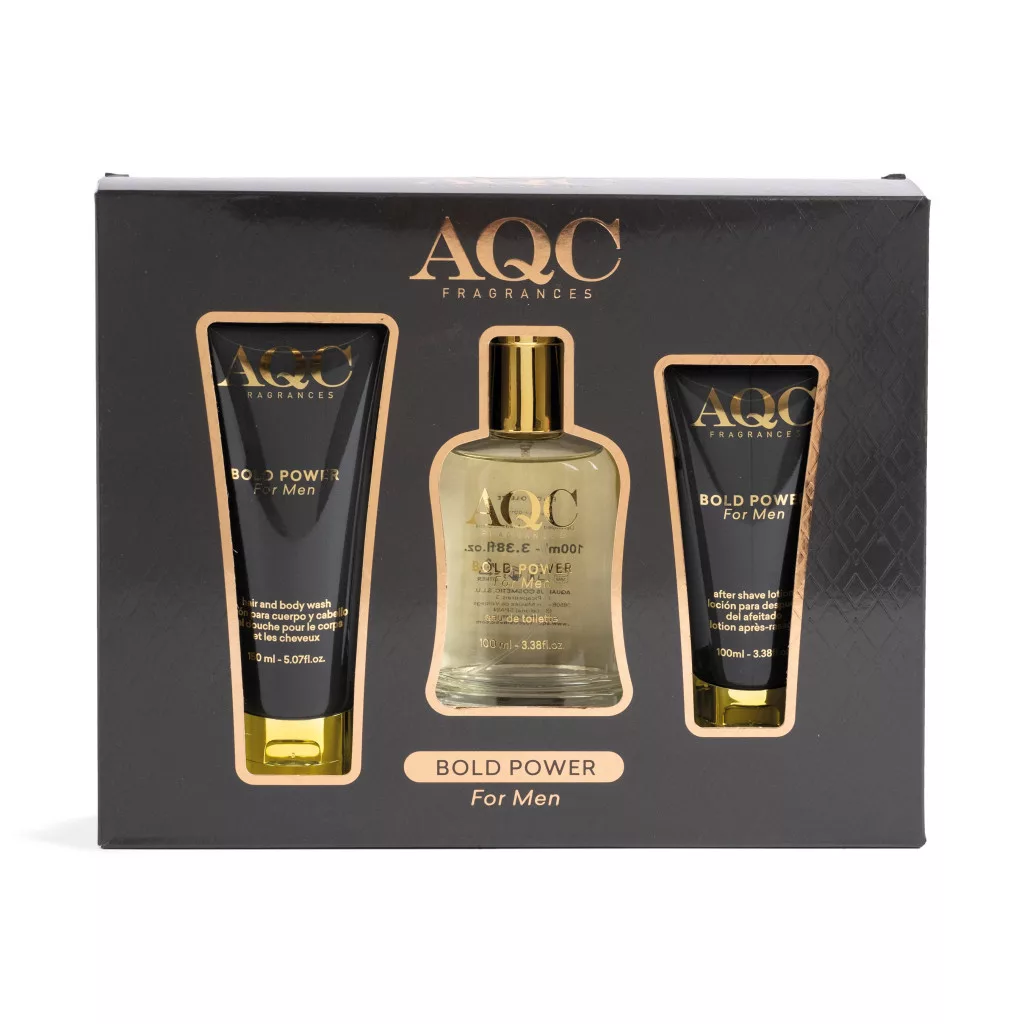 AQC Fragrances ajándékcsomag határozott erő