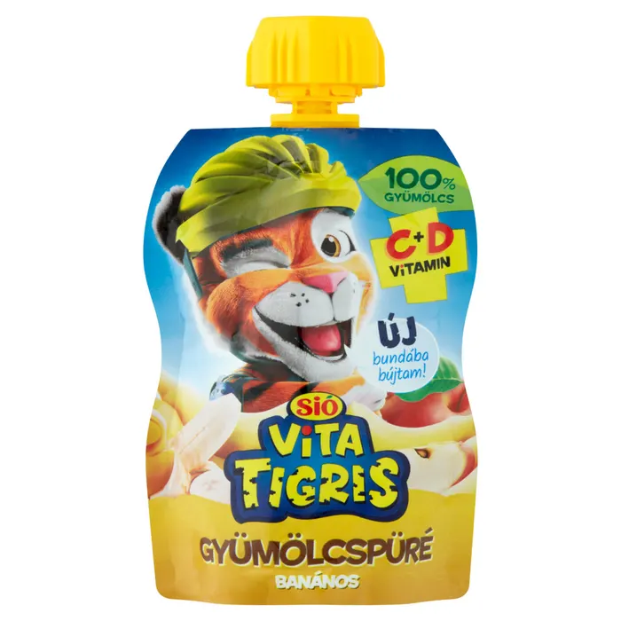 Sió Vitatigris alma-szőlő-banán gyümölcspüré
