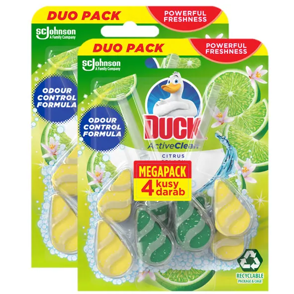Duck Active Clean wc-öblítő rúd Lime