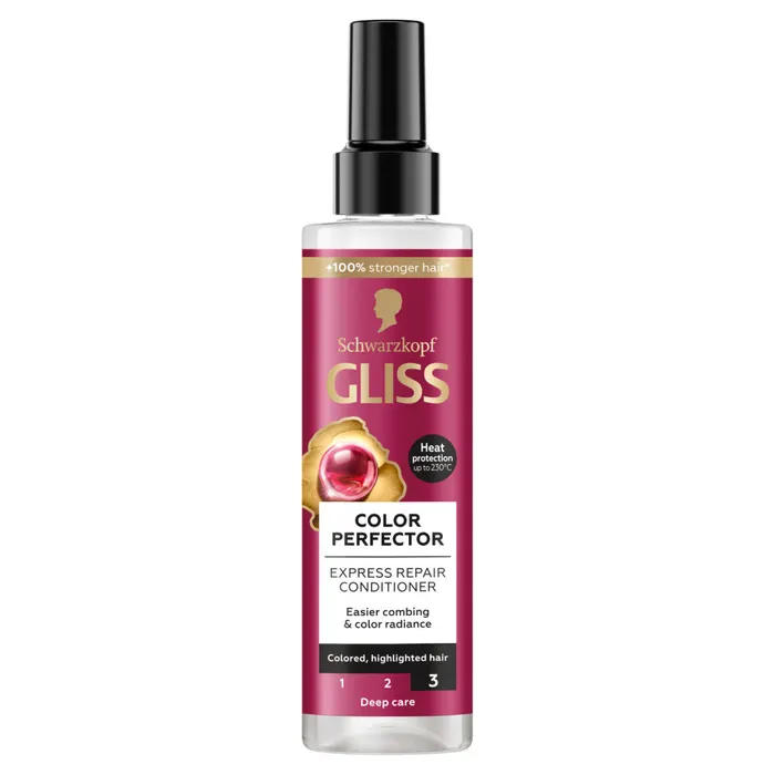 Gliss Color Perfector Express Repair hajbalzsam hyaluronnal + vörösáfonya-kivonattal