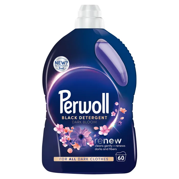 Perwoll Renew Dark Bloom finommosószer fekete és sötét textíliákhoz 60 mosás
