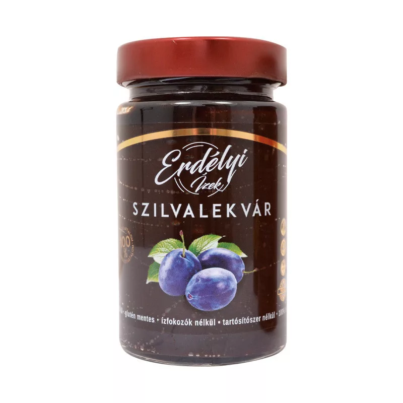 Erdélyi Ízek lekvár szilva 100% gyümölcstartalom