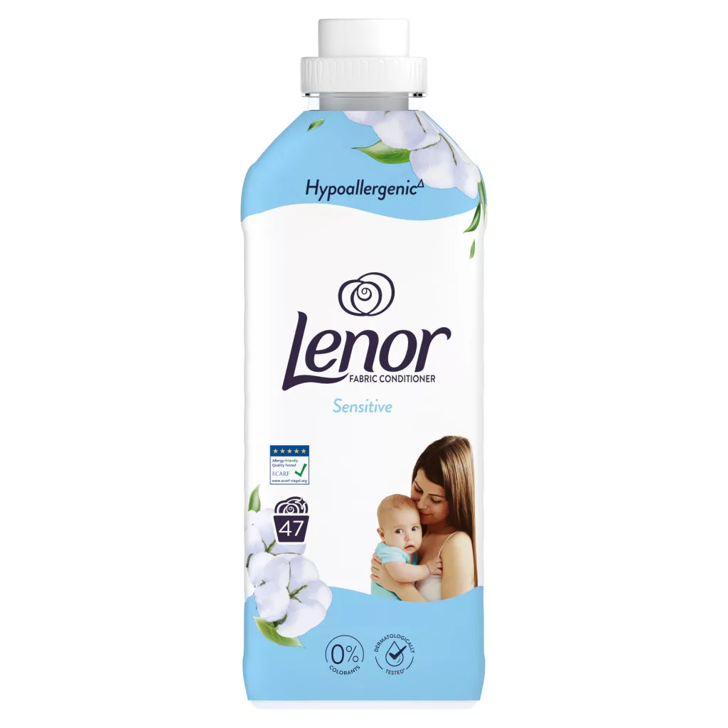 Lenor textilöblítő Sensitive 47 mosás