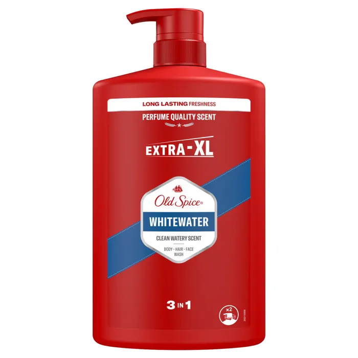 Old Spice Whitewater Férfi 3 az 1-ben Sampon és Tusfürdő