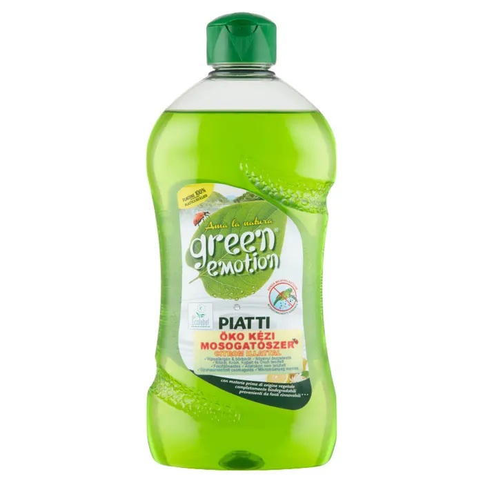 Green emotion öko kézi mosogatószer citrom illattal
