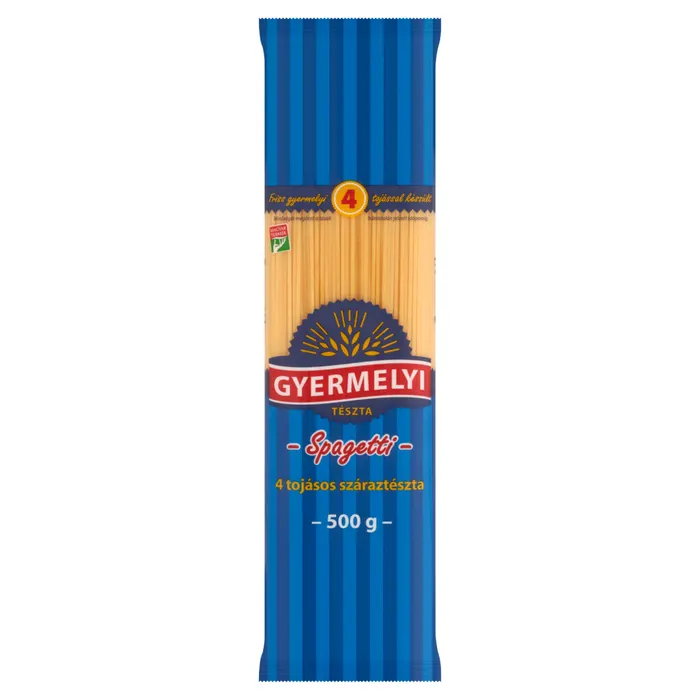 Gyermelyi spagetti 4 tojásos száraztészta