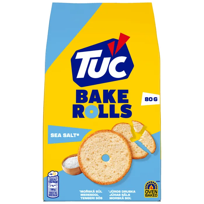 Tuc Bake Rolls kétszersült tengeri sóval