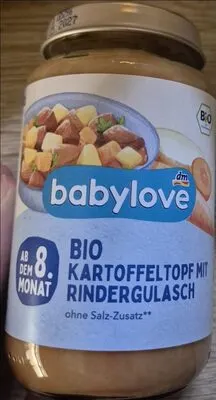 Bio junior menü krumplis marhagulyás, 8. hónapos kortól